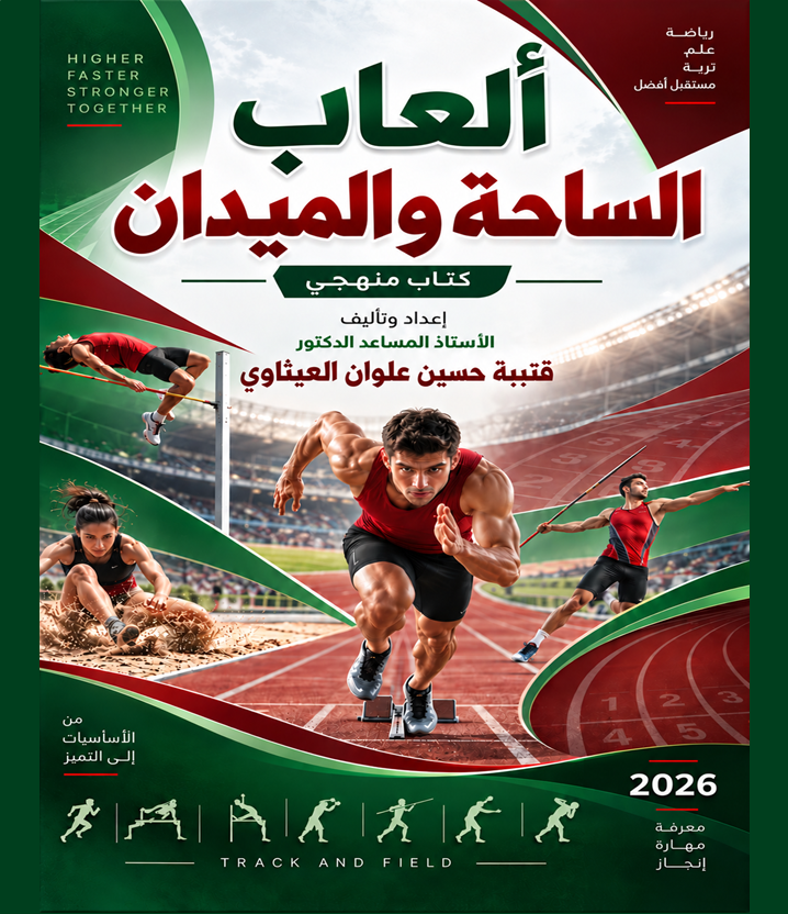 غلاف كتاب ألعاب الساحة والميدان